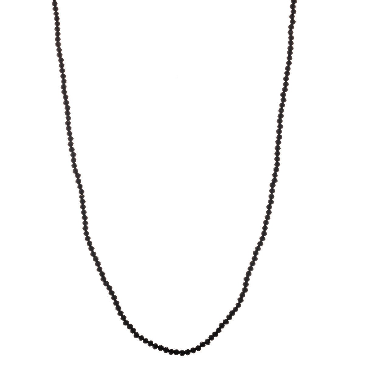 Lång hals pärlor pärlstav glaspärla halsband 100cm