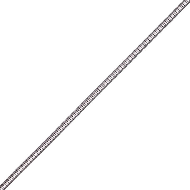 Pyöreä käärmeketju kaulaketju 4.2mm 56cm