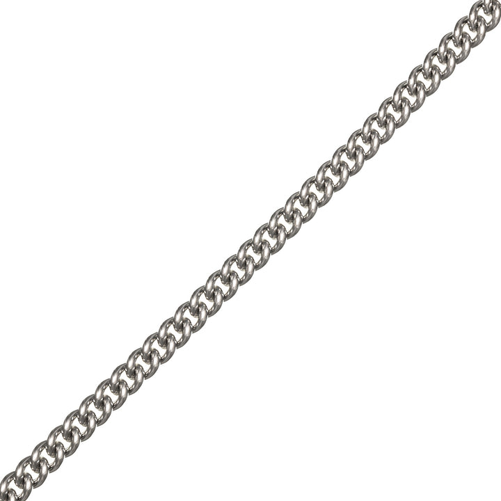 Armoured steel chain 60cm 1cm (Steel 316L)