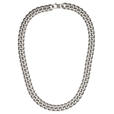 Thick armoured steel chain 60cm 1,4cm (Steel 316L)