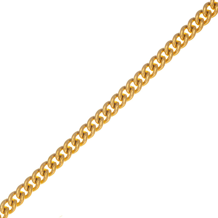 Tight armour chain steel necklace 6mm 60cm (Steel 316L)