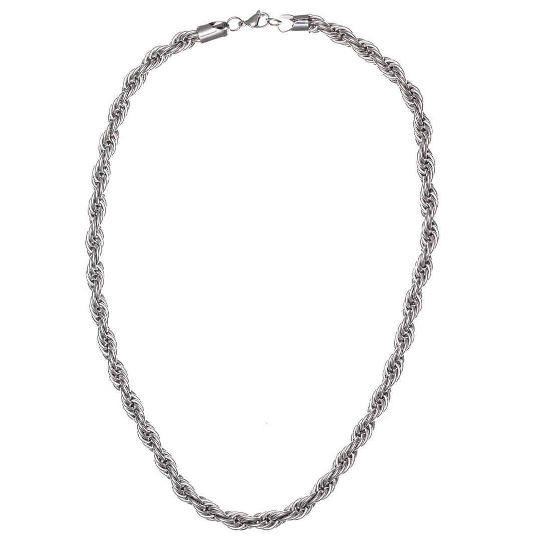 Cordelia-halsband i stål 10mm 70cm (Stål 316L)