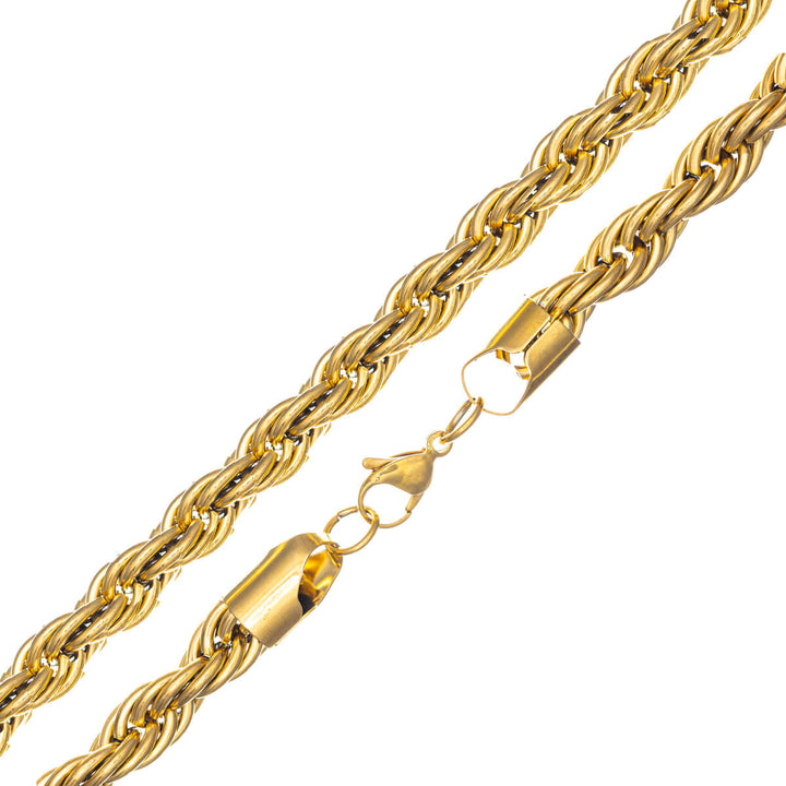 Cordelia-halsband i stål 10mm 70cm (Stål 316L)