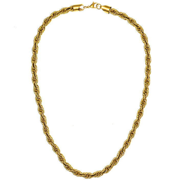 Cordelia-halsband i stål 10mm 70cm (Stål 316L)