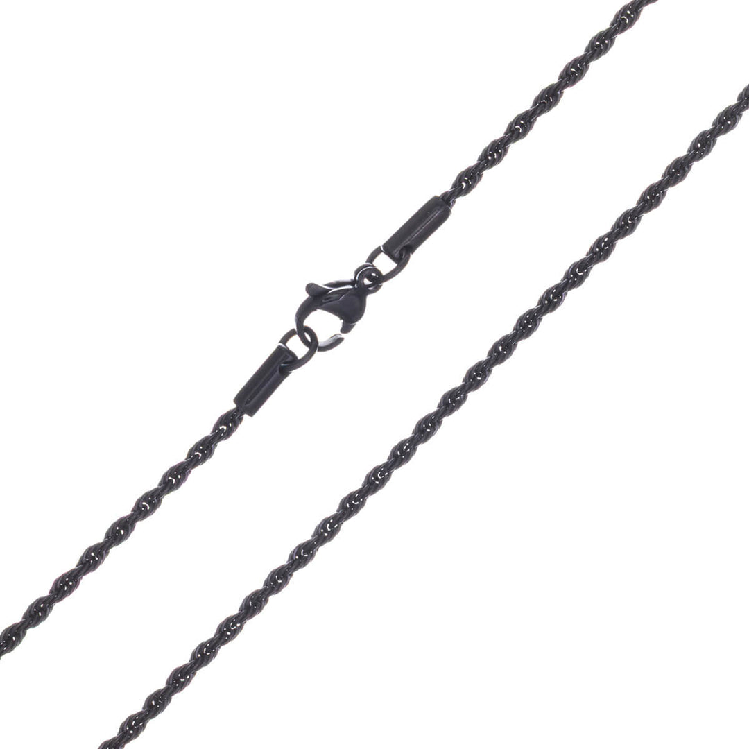 Cordell chain steel necklace 2mm 60cm (Steel 316L)