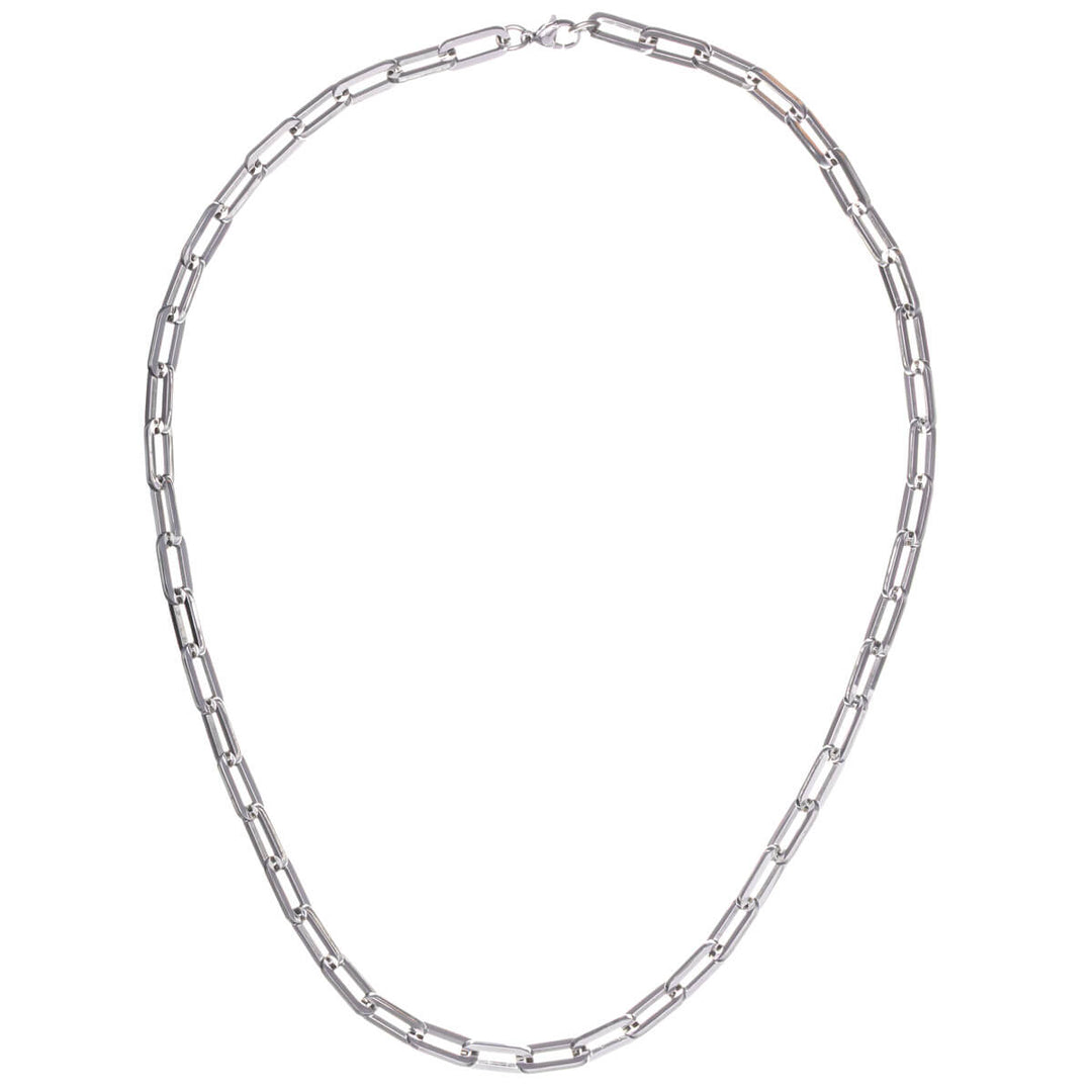 Halsband i stålkabel 6 mm 55 cm (316L-stål)