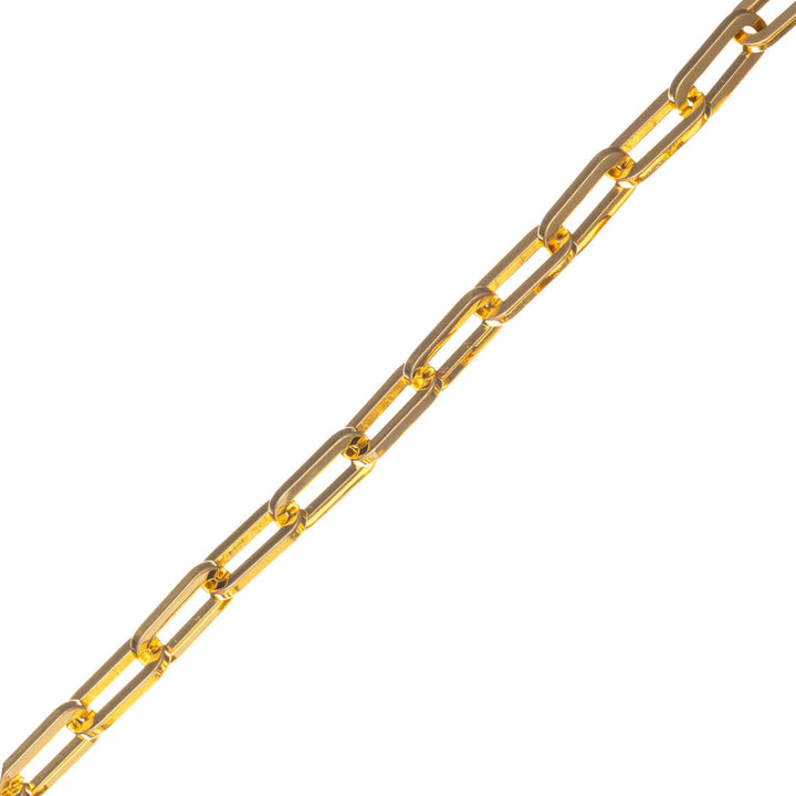 Halsband i stålkabel 6 mm 55 cm (316L-stål)