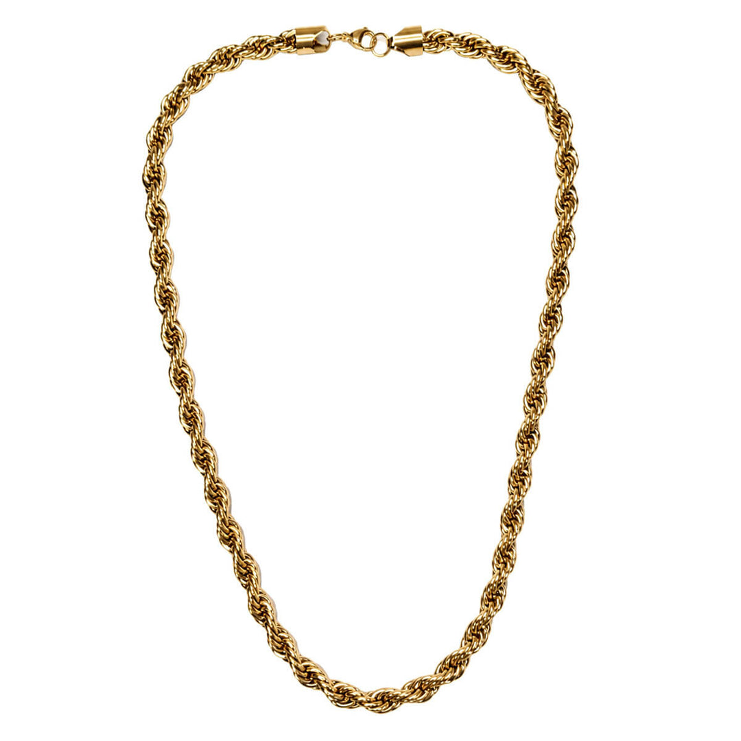 Miesten Cordell-kaulaketju 1 cm 80 cm (teräs 316L)