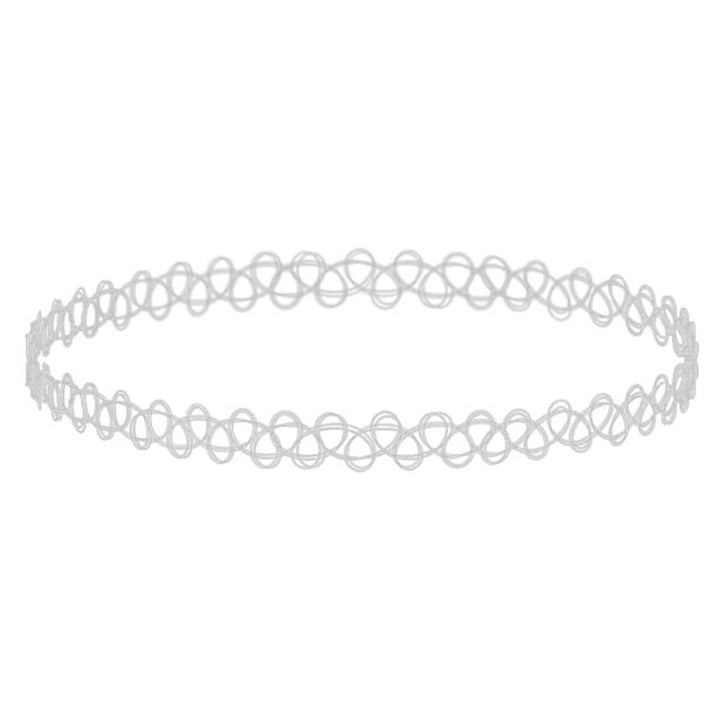 Nylon tatuering choker halsband