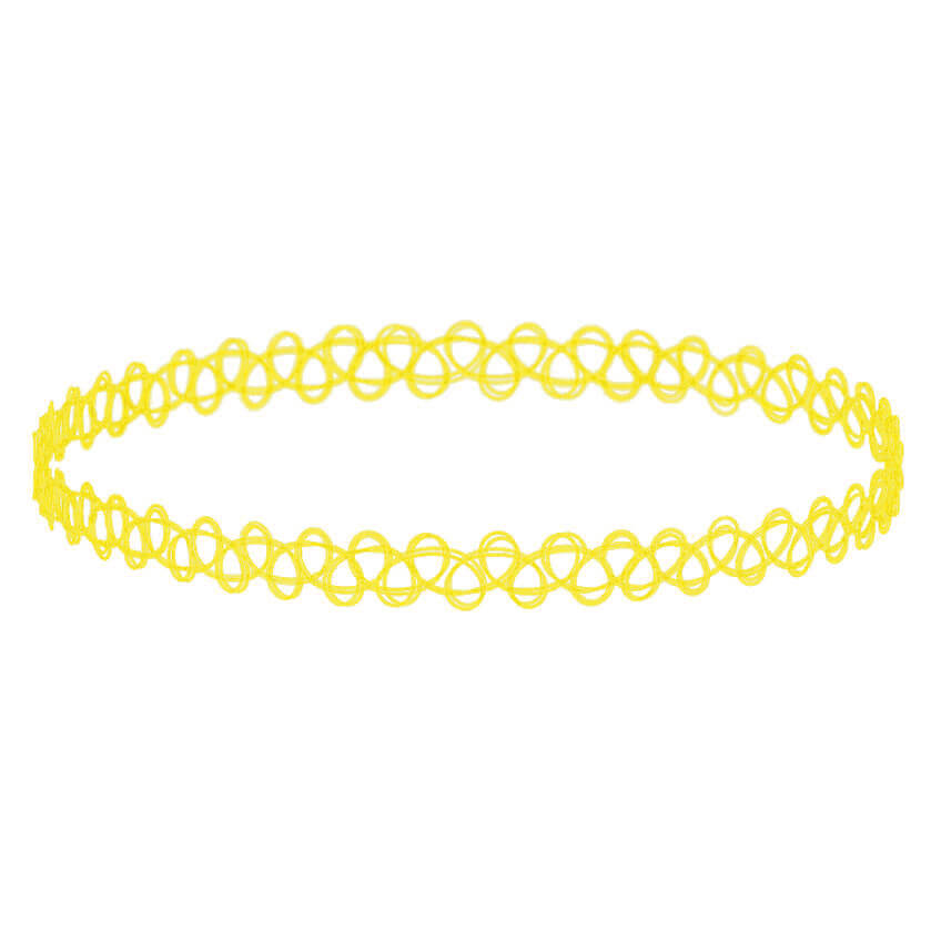 Nylon tatuering choker halsband