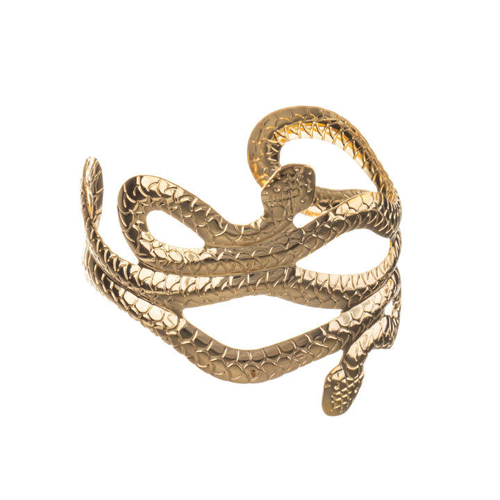 Metal adjustable snake bracelet