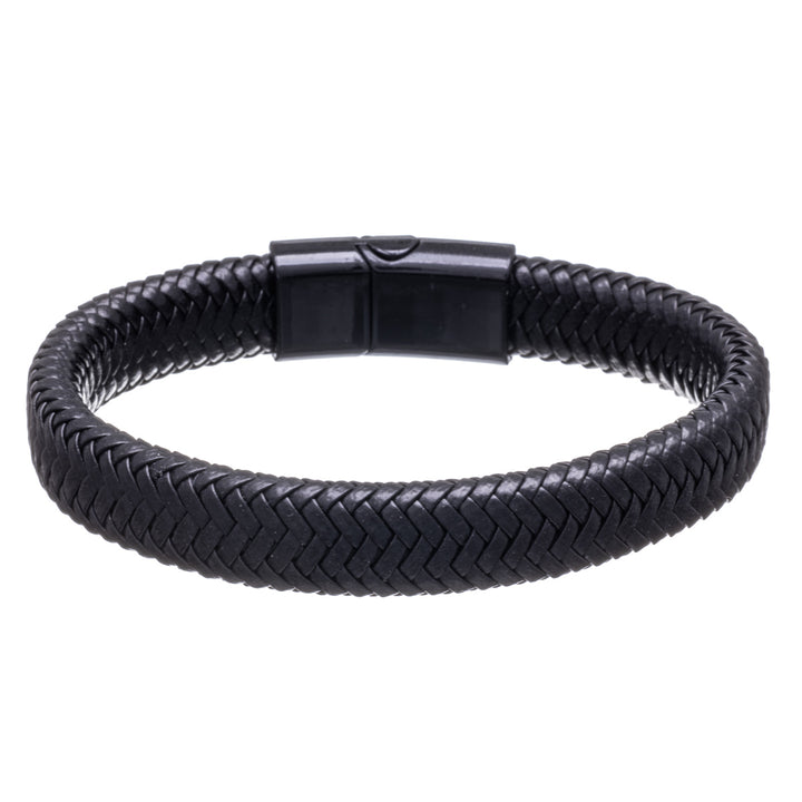 Massivt flätat armband 21cm