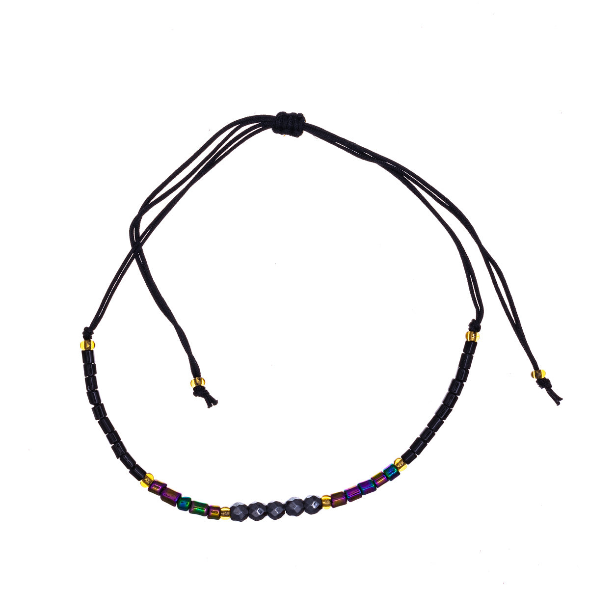 Minimalist bracelet with sparkling beads