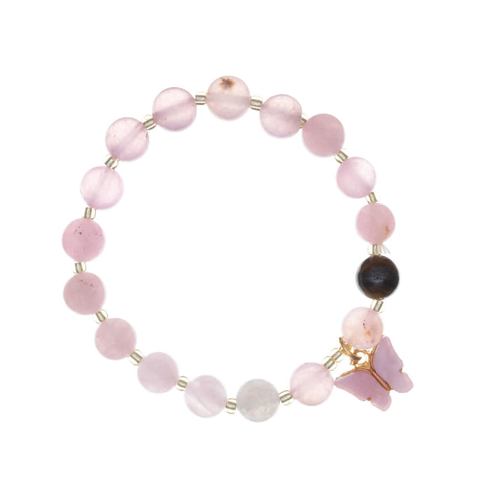 Kivihelmi rannekoru perhos riipuksella