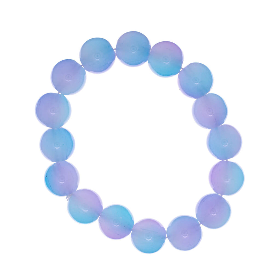 Joustava lasihelmi rannekoru 12mm