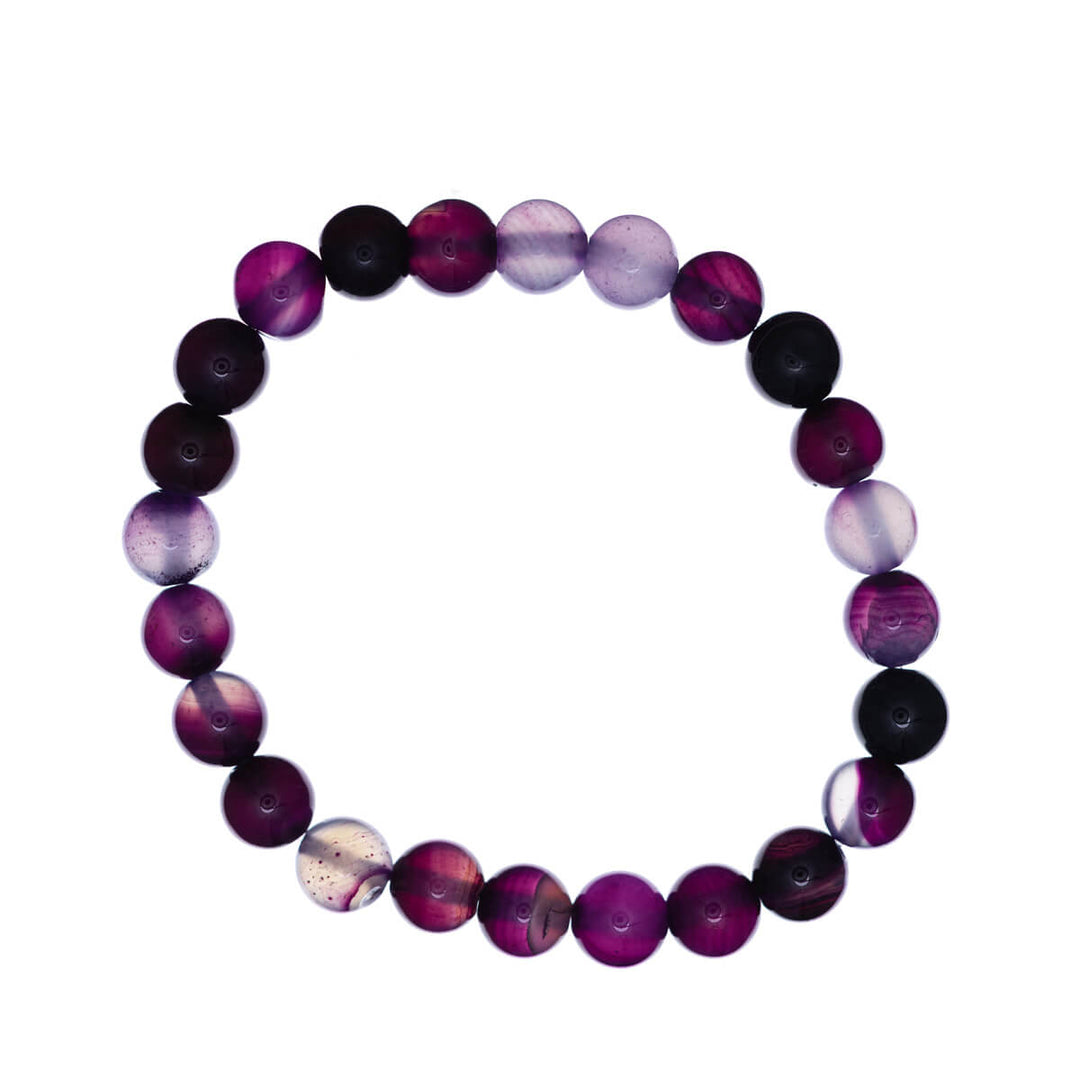 Luonnonkivi rannekoru joustava