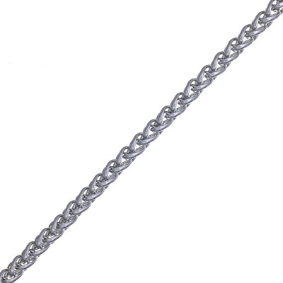 Steel narrow bracelet 3mm 19,5cm (Steel 316L)