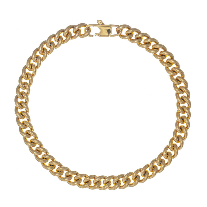 Teräs panssariketju rannekoru 6mm (Teräs 316L)