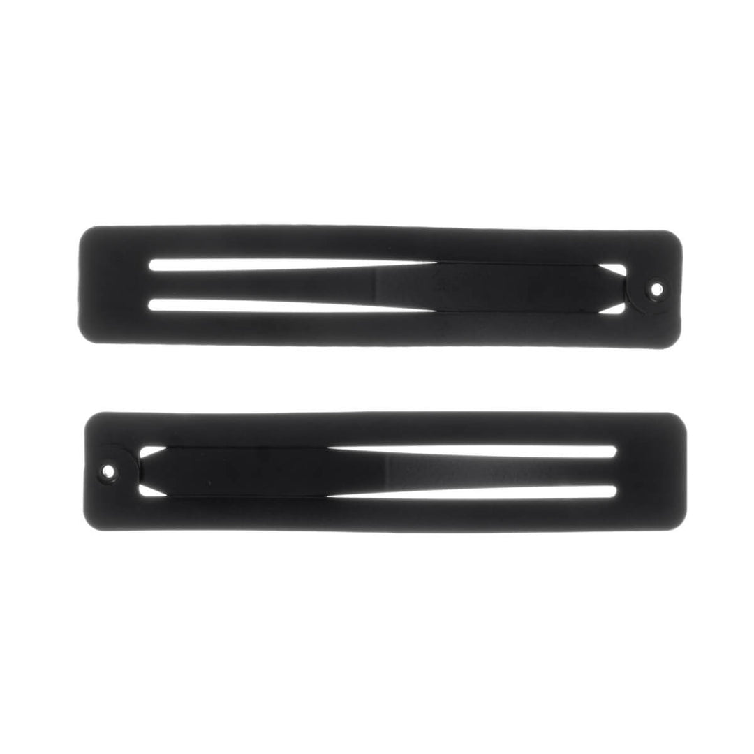 Long snap-on hair clip snap clips, 2-pack, 6.9 cm