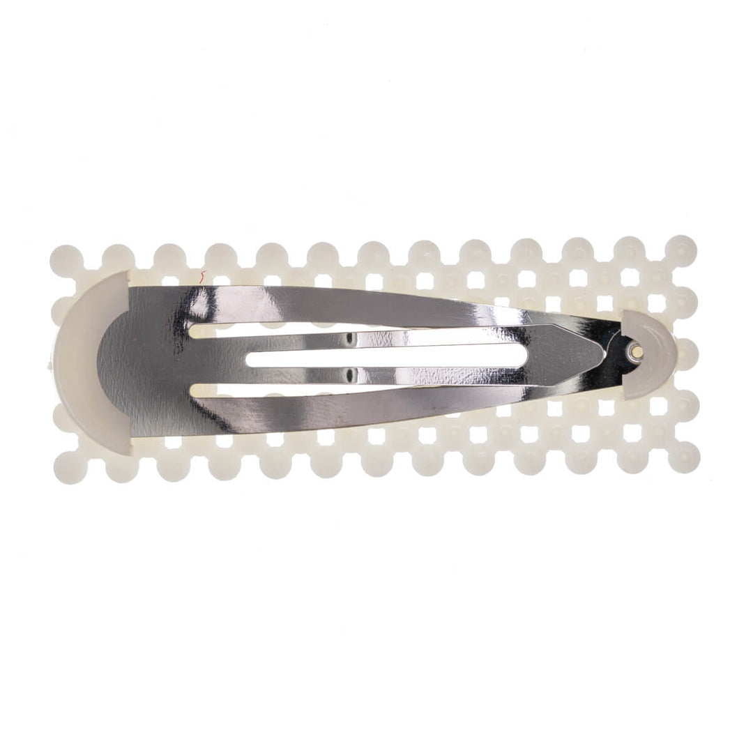 Suorakulmainen helmi clik clak 2kpl