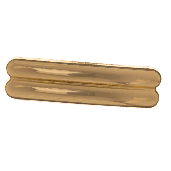 Double row metal hair clip