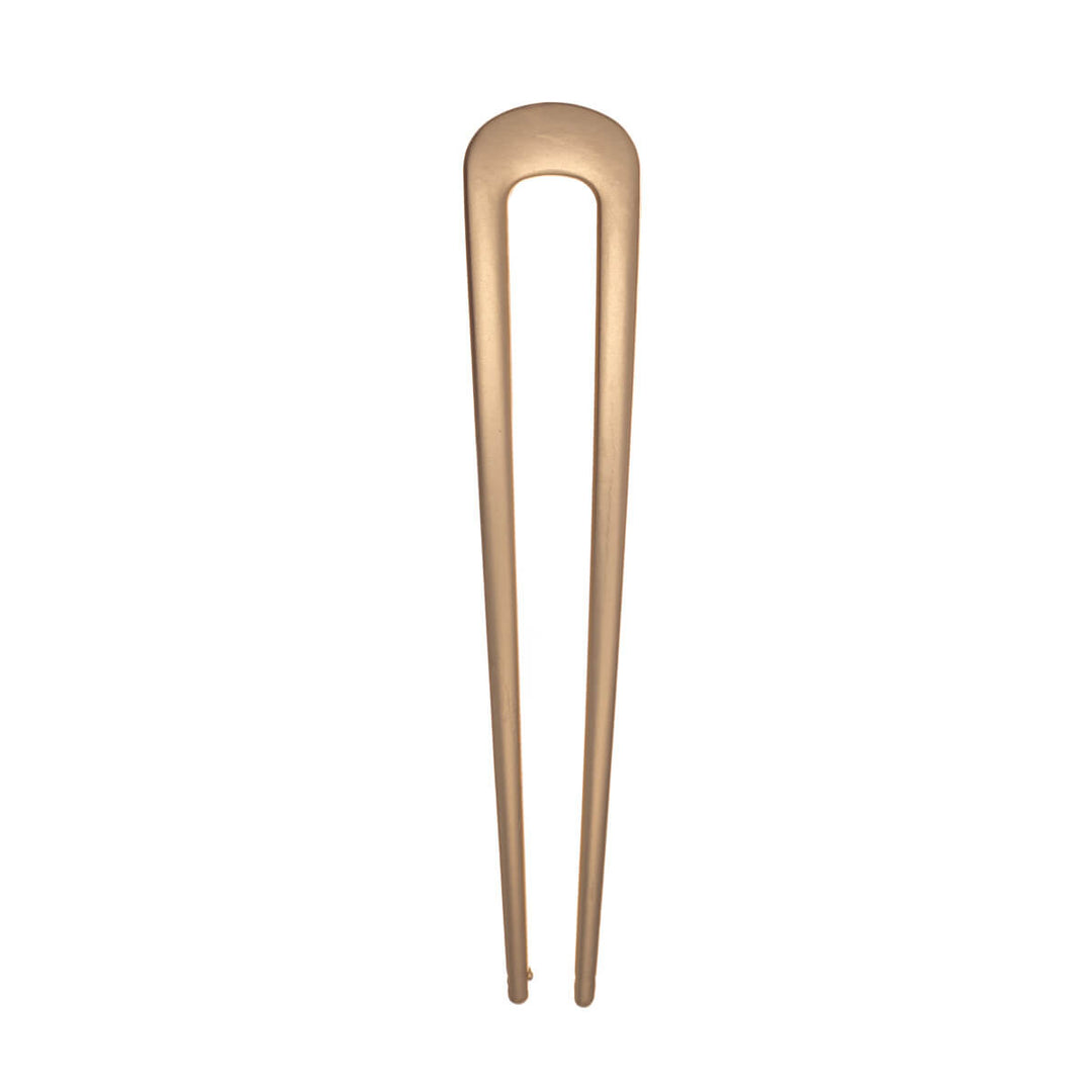 Matt metallic French Hair pin invisible hairpin 10cm