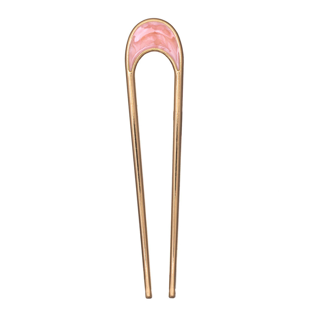 Decorative metal whisk pin invisible hairpin 10,1cm