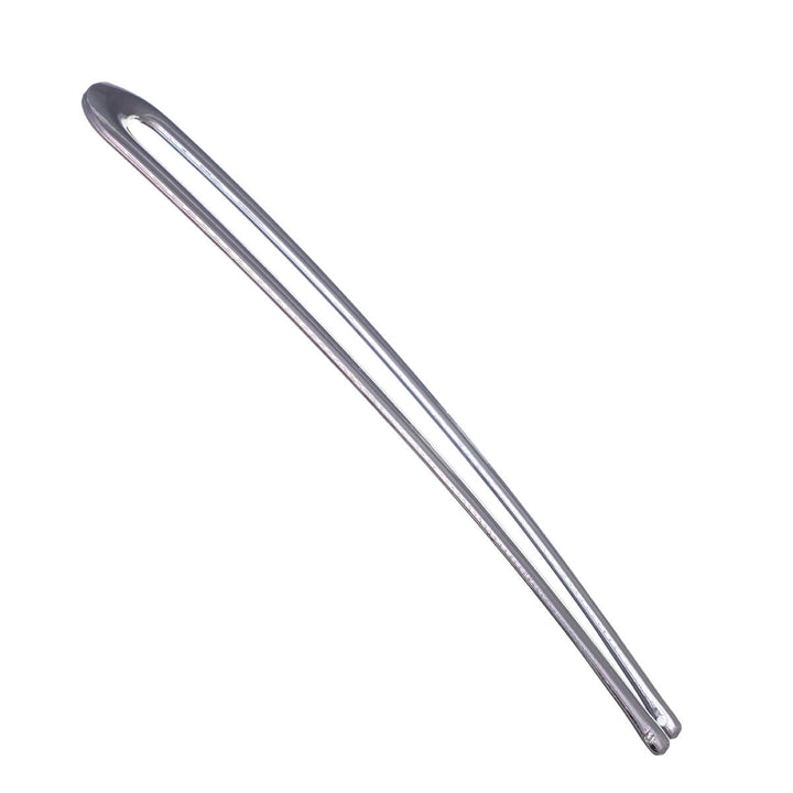 Long metallic French hair pin invisible hairpin 14.5cm