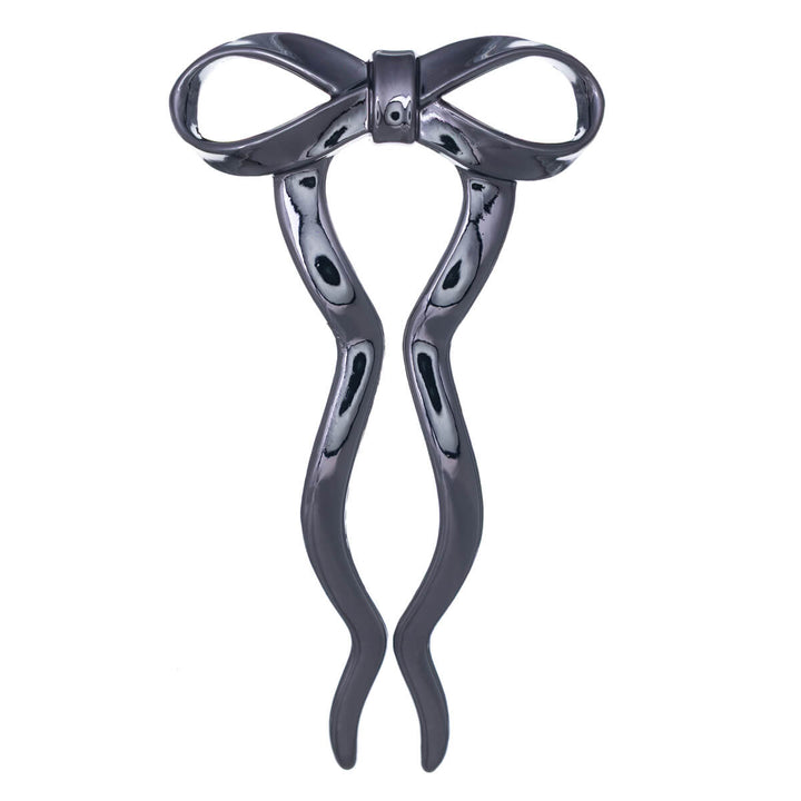 Rosette metal punching needle invisible hairpin 10.5cm