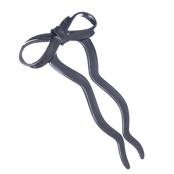 Rosette metal punching needle invisible hairpin 10.5cm