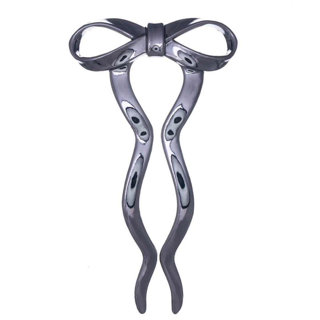 Rosette metal punching needle invisible hairpin 10.5cm