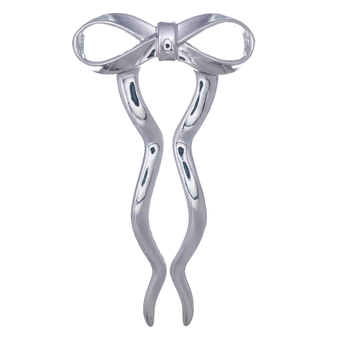 Rosette metal punching needle invisible hairpin 10.5cm