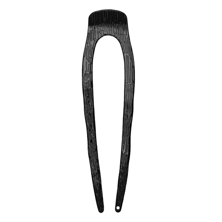 Patterned metallic French hair pin French hairpin 13cm