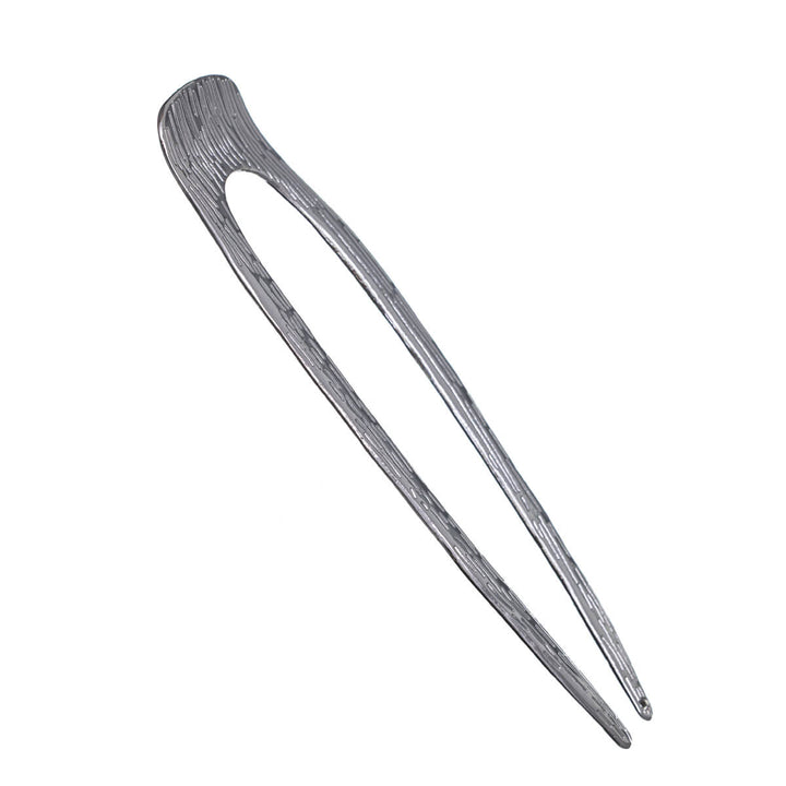 Patterned metallic French hair pin French hairpin 13cm