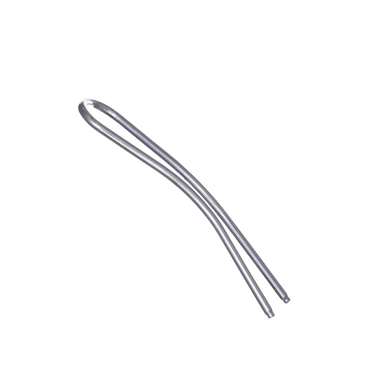 Liten metallisk French hair pin Fransk hårnål 6,3cm 2st