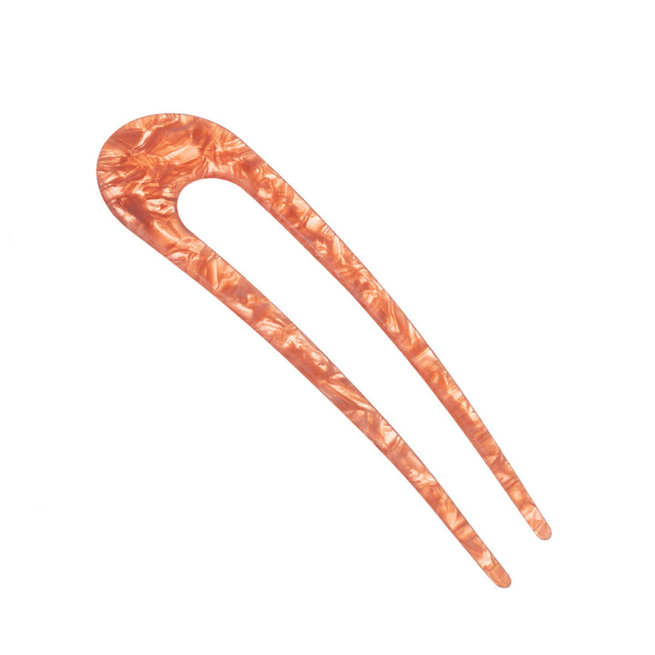 Flexible plastic French hair pin invisible hairpin 10cm