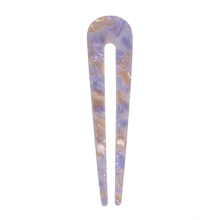 Flexibel plast French hair pin andefri hårnål 11,6cm