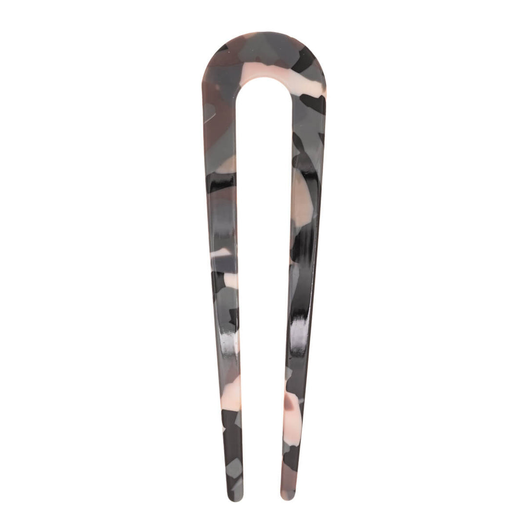 Taipuisa muovinen nutturaneula hengetön hiuspinni 11cm