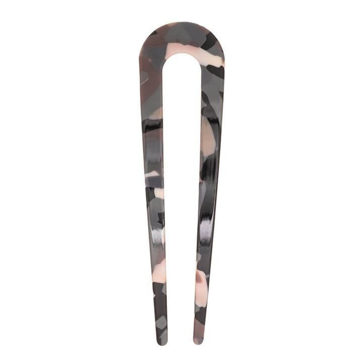 Taipuisa muovinen nutturaneula hengetön hiuspinni 11cm