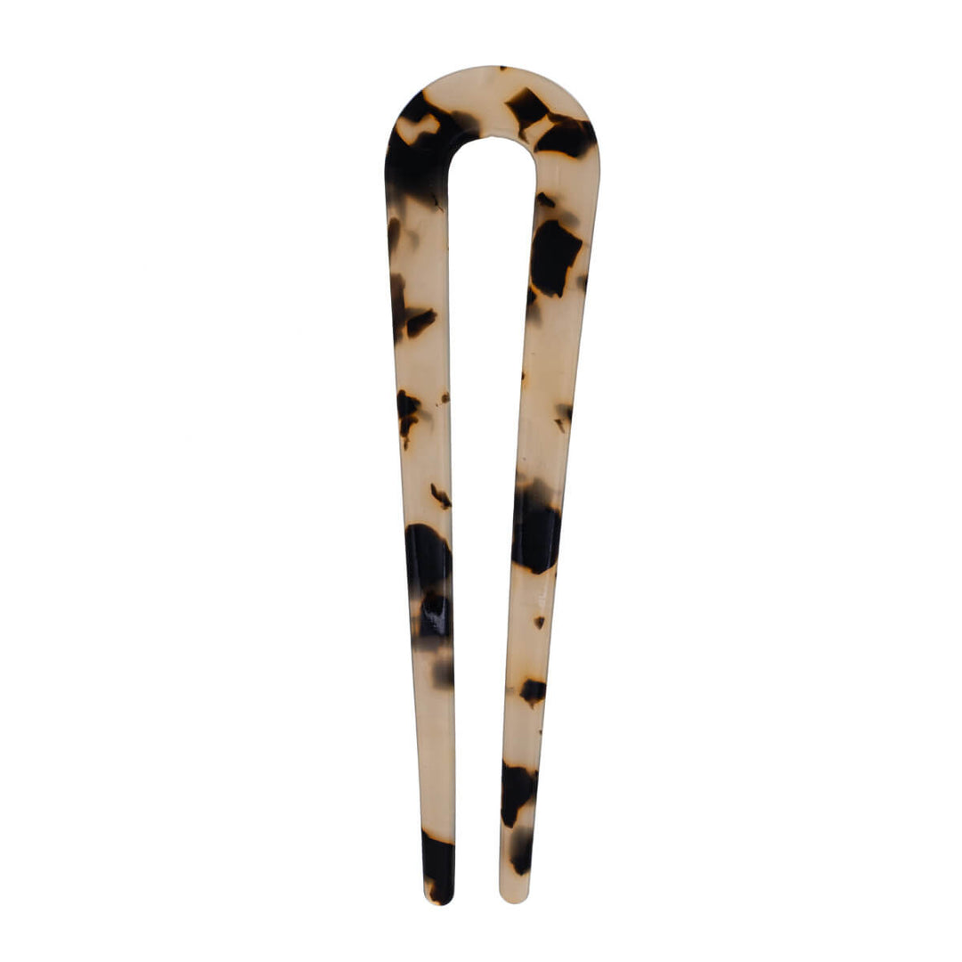 Taipuisa muovinen nutturaneula hengetön hiuspinni 11cm