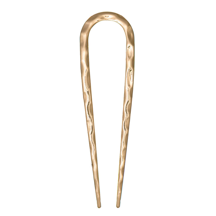 Forged metal French hair pin French hairpin 10cm