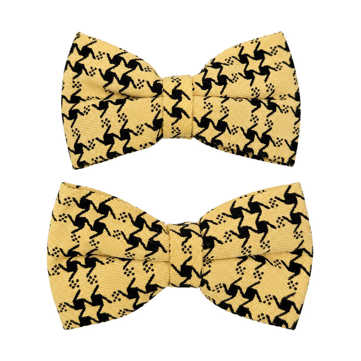 Patterned Bow Hair Clip, Set of 2