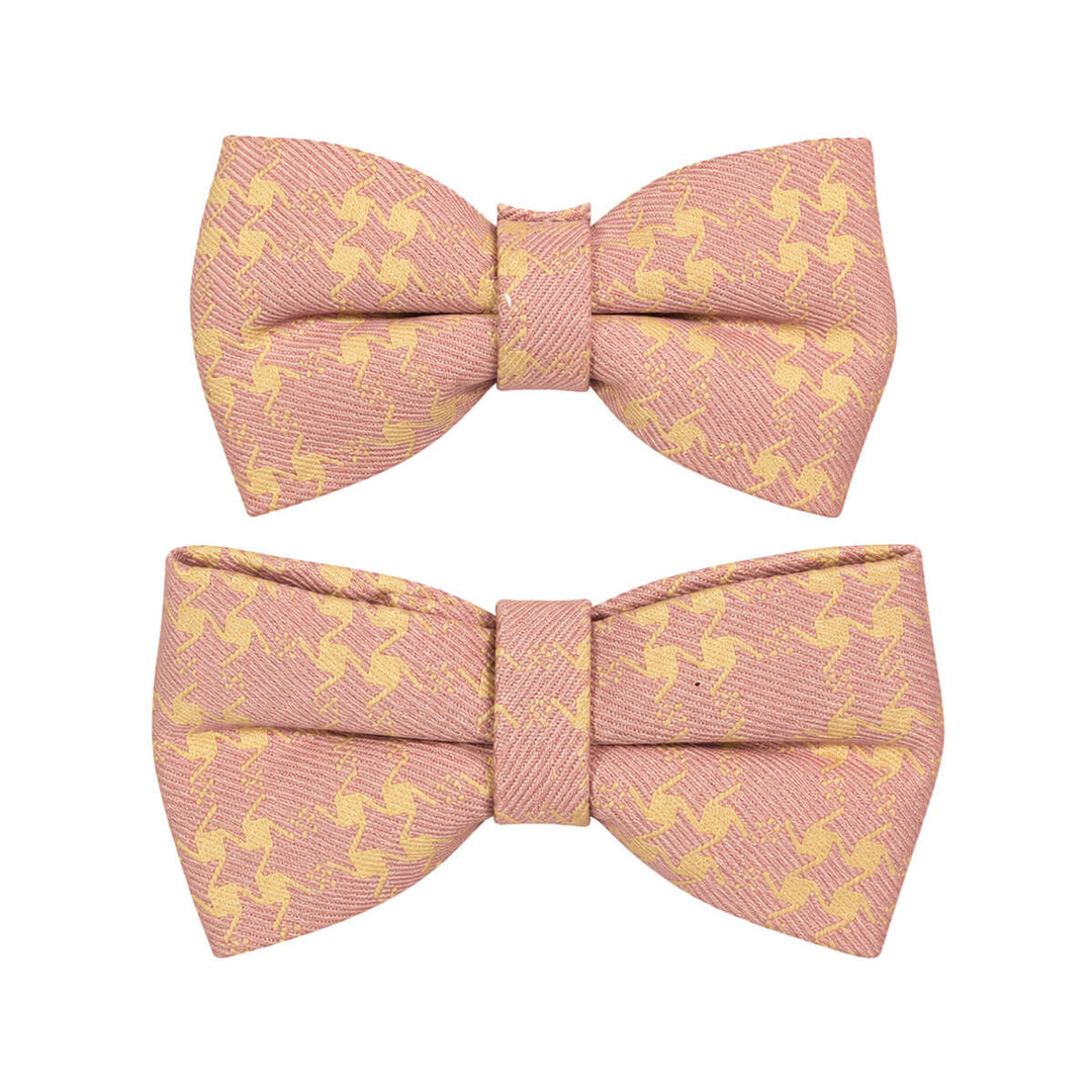 Patterned Bow Hair Clip, Set of 2