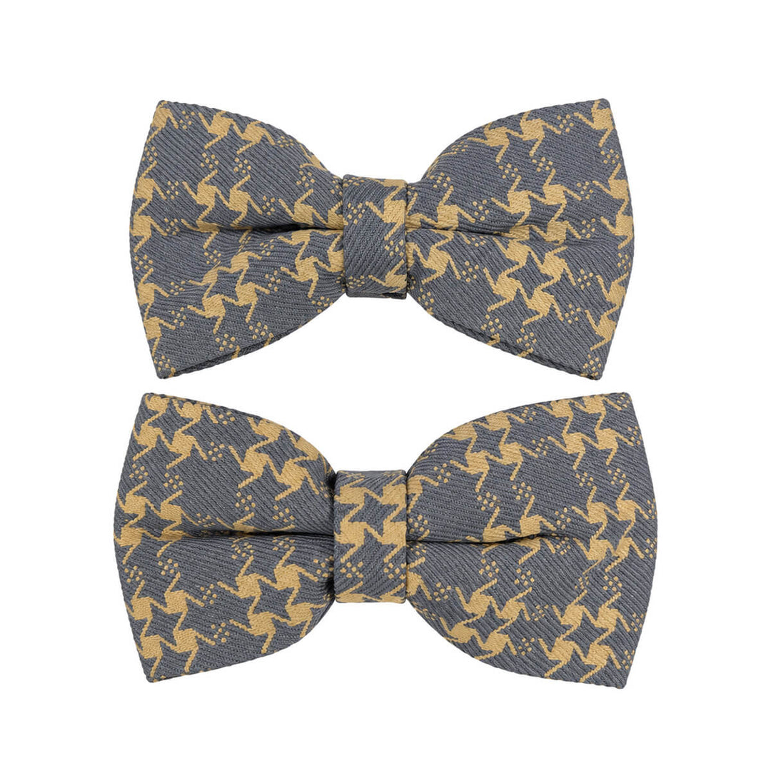 Patterned Bow Hair Clip, Set of 2