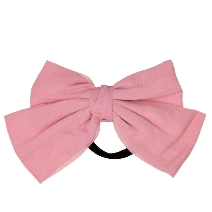 Monochrome hair bow tie hair bow 17cm