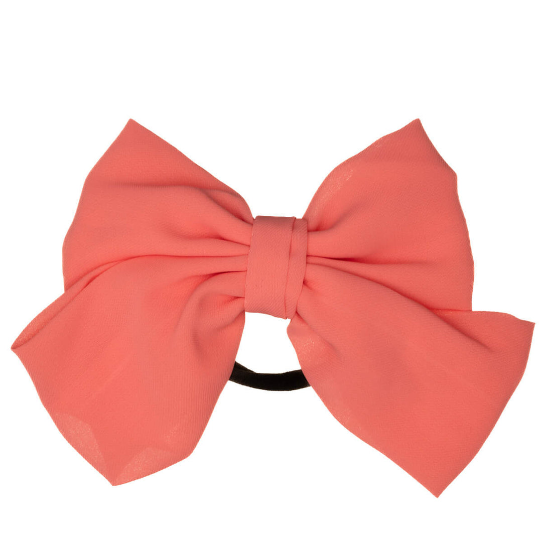 Monochrome hair bow tie hair bow 17cm