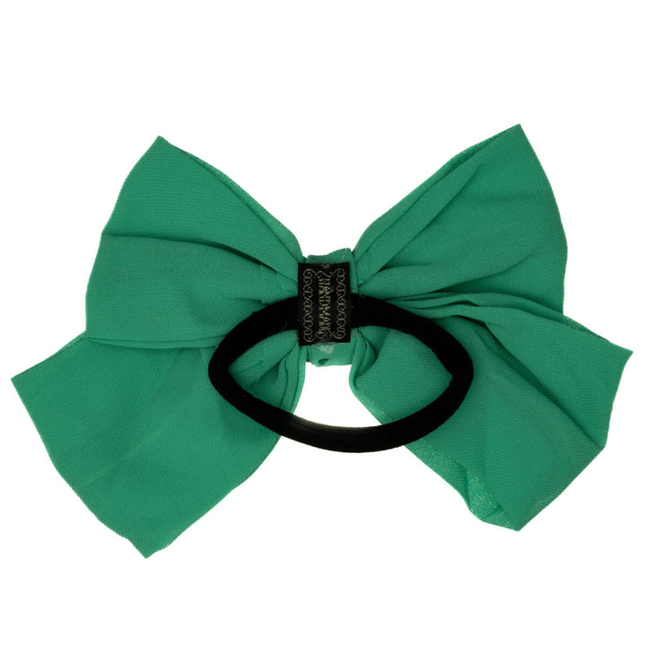 Monochrome hair bow tie hair bow 17cm