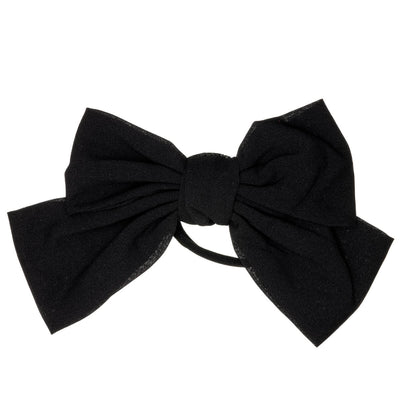 Monochrome hair bow tie hair bow 20cm