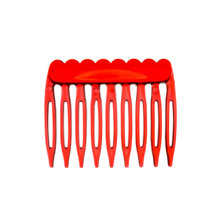 Plastic small side comb 2pcs (4,9cm x 4cm)