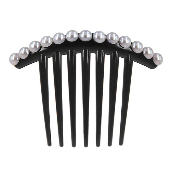 Pearl-decorated hair clip (10.3 cm x 8.5 cm)